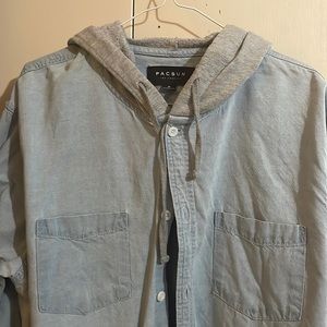 Men medium pac sun hoodie shirt